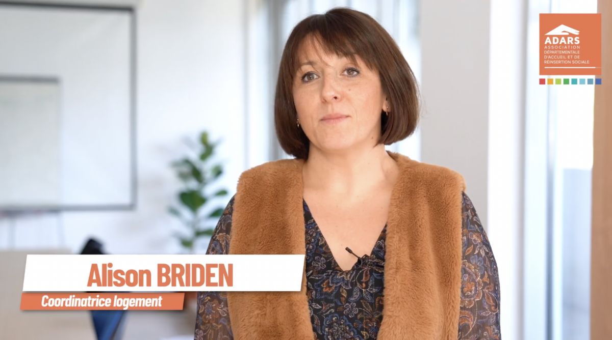 FR Alison Briden, Coordinatrice logement ADARS